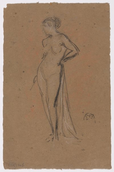 ヌード・フィギュア 作： James McNeill Whistler
