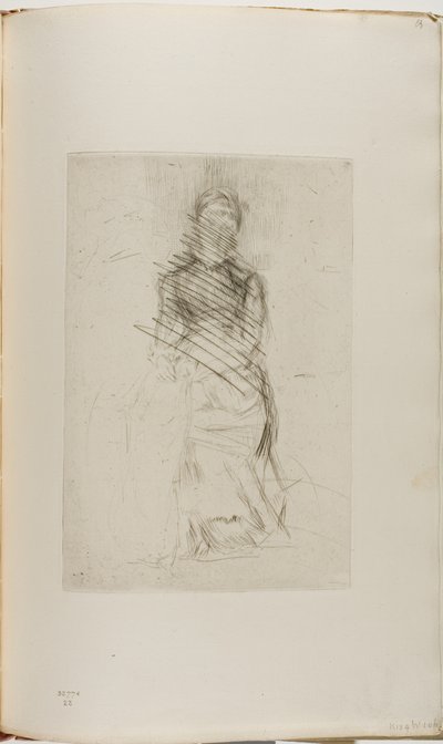 アグネス 作： James Abbott McNeill Whistler