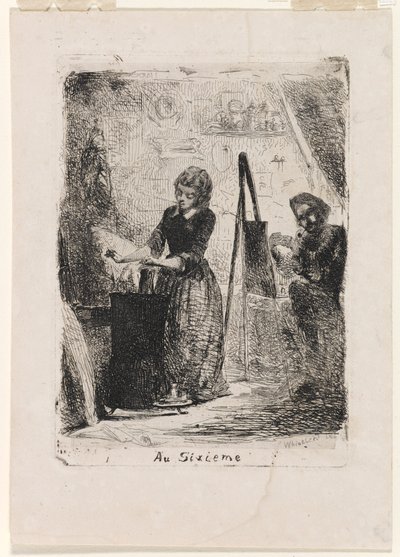 第六で 作： James Abbott McNeill Whistler