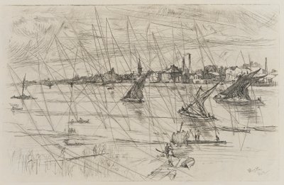 バタシーリーチ 作： James Abbott McNeill Whistler
