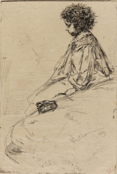 ビビ・ラルエット 作： James Abbott McNeill Whistler