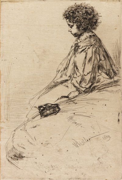 ビビ・ラルエット 作： James Abbott McNeill Whistler