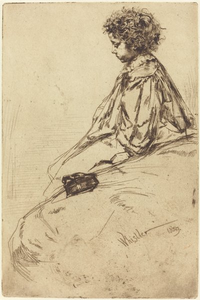 ビビ・ラルエット 作： James Abbott McNeill Whistler