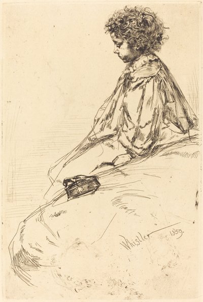 ビビ・ラルエット 作： James Abbott McNeill Whistler
