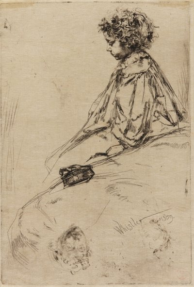 ビビ・ラルエット 作： James Abbott McNeill Whistler