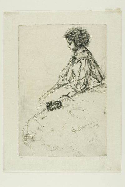 ビビ・ラルエット 作： James Abbott McNeill Whistler