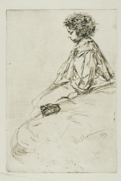 ビビ・ラルエット 作： James Abbott McNeill Whistler