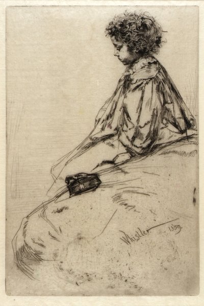 ビビ・ラルエット 作： James McNeill Whistler