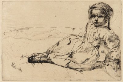 ビビ・ヴァレンティン 作： James Abbott McNeill Whistler
