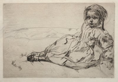 ビビ・バレンタイン 作： James McNeill Whistler