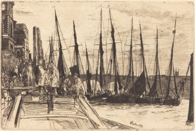 ビリングスゲート 作： James Abbott McNeill Whistler