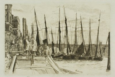 ビリングスゲート 作： James Abbott McNeill Whistler