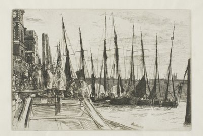 ビリングスゲート 作： James Abbott McNeill Whistler
