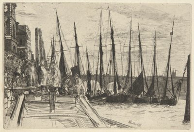 ビリングスゲート 作： James Abbott McNeill Whistler