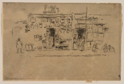 鳥かご、チェルシー 作： James Abbott McNeill Whistler