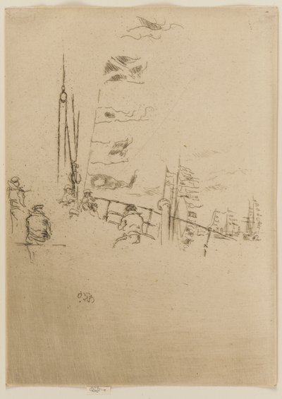ホオジロ 作： James Abbott McNeill Whistler