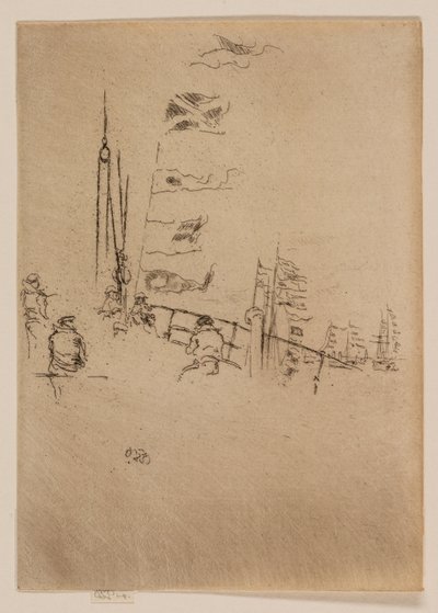 ホオジロ 作： James Abbott McNeill Whistler
