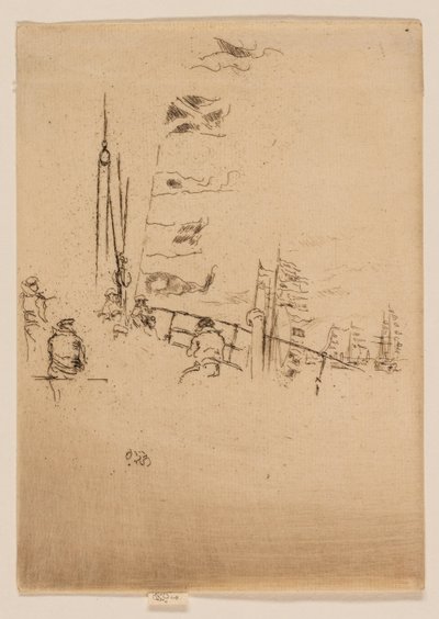 ホオジロ 作： James Abbott McNeill Whistler