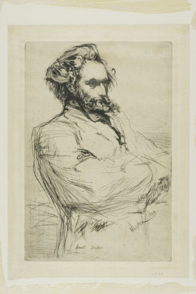 C.L.ドルーエ（彫刻家 作： James McNeill Whistler
