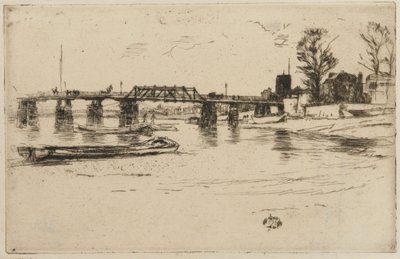 チェルシー 作： James Abbott McNeill Whistler