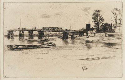 チェルシー 作： James Abbott McNeill Whistler
