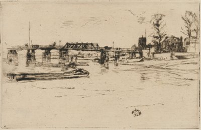 チェルシー 作： James Abbott McNeill Whistler