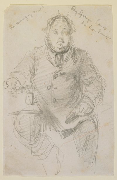 ライオン ルージュのシェ ジョルジュ ザウアー 作： James Abbott McNeill Whistler