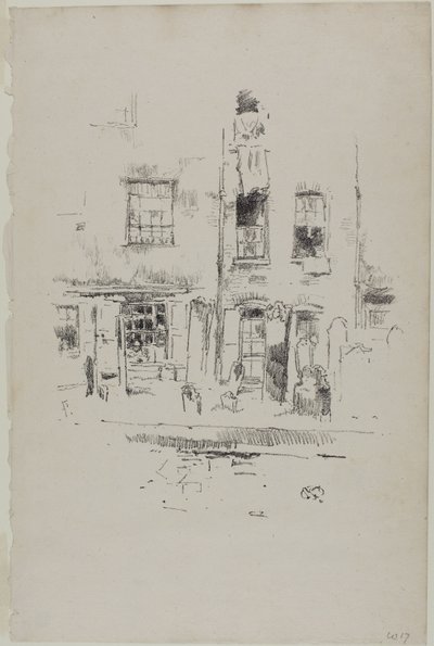 チャーチヤード 作： James Abbott McNeill Whistler