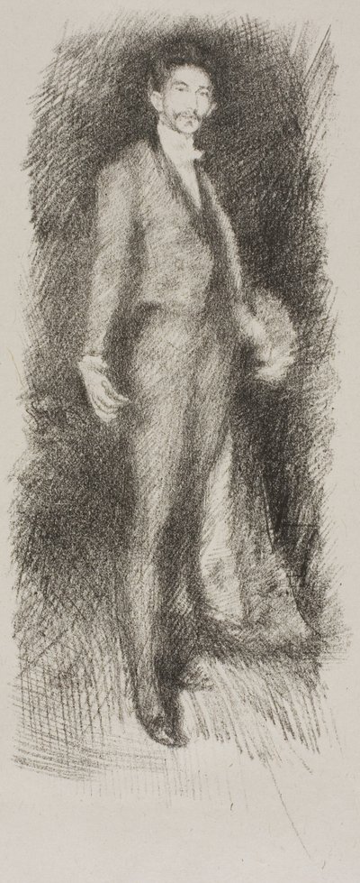 ロバート・ド・モンテスキュー伯爵、第2番 作： James Abbott McNeill Whistler