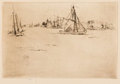 ドルドレヒト 作： James Abbott McNeill Whistler