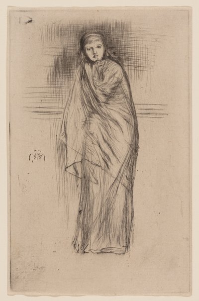 ドレープモデル 作： James Abbott McNeill Whistler