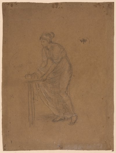ドレープモデル 作： James McNeill Whistler