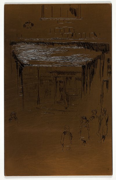 ドルリーレーン 作： James Abbott McNeill Whistler