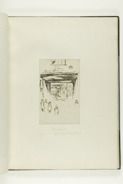 ドルリー・レーン 作： James McNeill Whistler