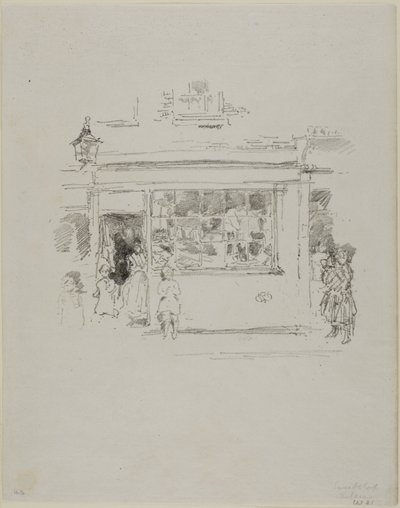 ドルリー レーン ラグ 作： James Abbott McNeill Whistler