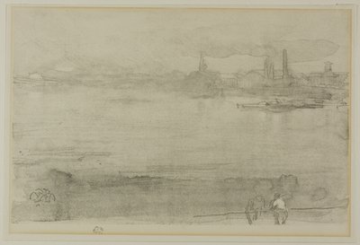 朝早く 作： James Abbott McNeill Whistler