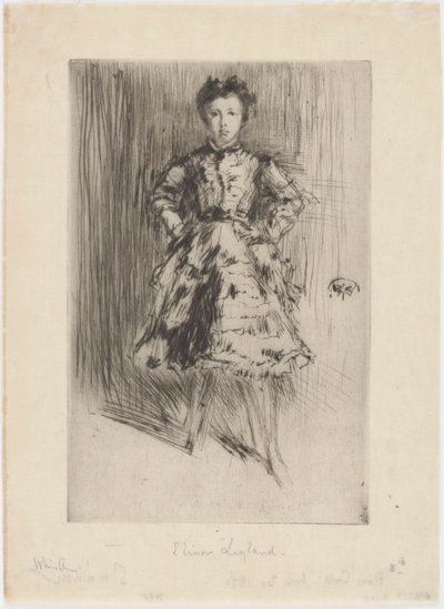 エリノア・レイランド 作： James Abbott McNeill Whistler