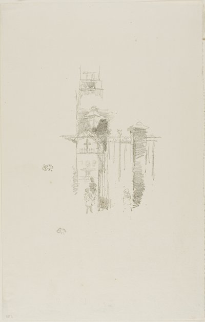 入園ゲート 作： James Abbott McNeill Whistler