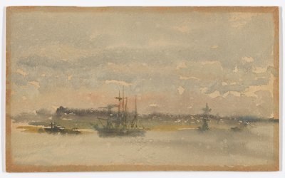 エリス - 夕方 作： James Abbott McNeill Whistler