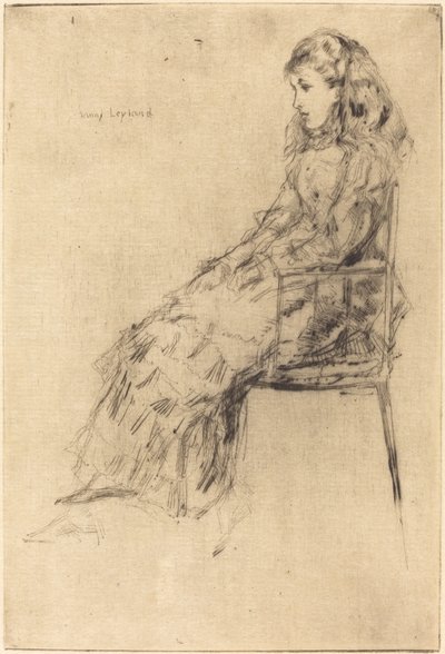 ファニー・レイランド 作： James Abbott McNeill Whistler