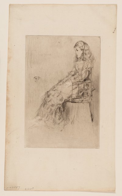 ファニー・レイランド 作： James Abbott McNeill Whistler