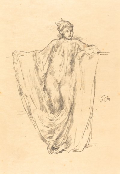フィギュア研究 作： James Abbott McNeill Whistler