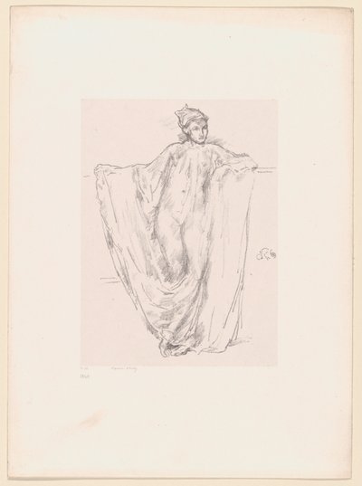 フィギュア研究 作： James Abbott McNeill Whistler