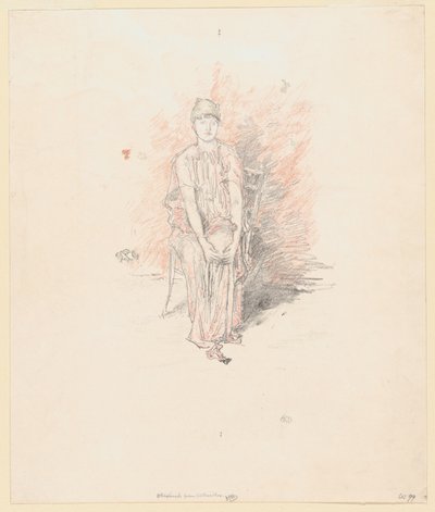 色の図研究 作： James Abbott McNeill Whistler