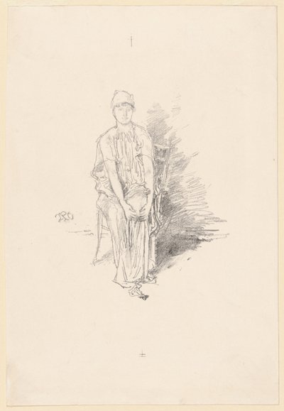 色の図研究 作： James Abbott McNeill Whistler