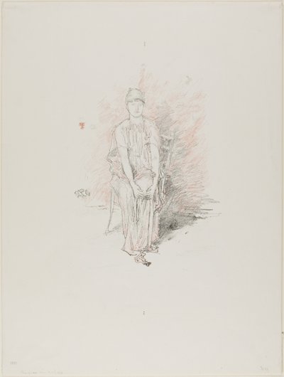 色の図研究 作： James Abbott McNeill Whistler