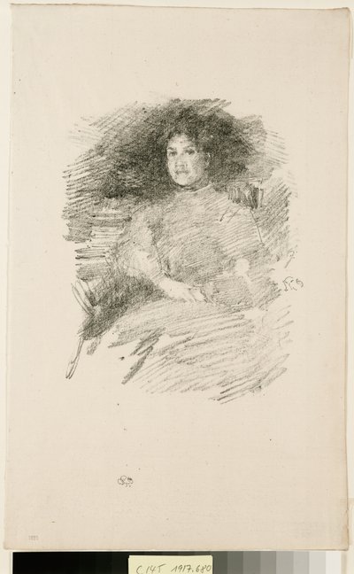 ファイアライト 作： James McNeill Whistler