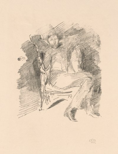 ファイアライトジョセフ・ペネル 第1番 作： James McNeill Whistler