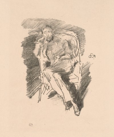 ファイアライトジョセフ・ペネル、第2番 作： James McNeill Whistler