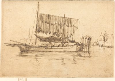 釣り船 作： James Abbott McNeill Whistler